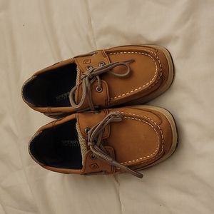 Little Boy Sperry Boat Shoes Size 13